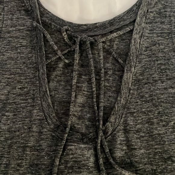 Pink Victoria’s Secret Athletic Shirt Tank Top Sz S P Heather Gray Sleeveless - Picture 5 of 7